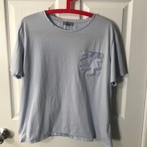 Light Blue Boxy Tee